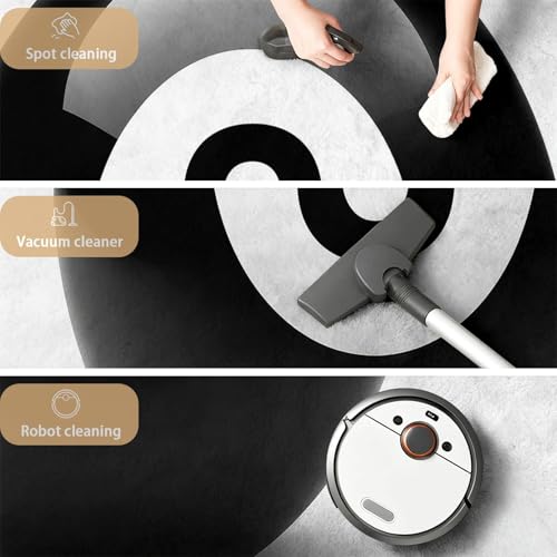 Felpudo 60 x 90 cm blanco para interior con base antideslizante lavable 6
