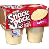 Hunt's Snack Packs Tapioca Pudding, 13 oz (Pack of 4)