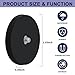 OYOCAM Magnetic Camera Mount Magnetic Mount Base Stand with Rubber Coated Base Holder, 1/4 inch Thread Compatible with WYZE Cam Pan V3/V2 for Metal Surface (Not Included Cam)