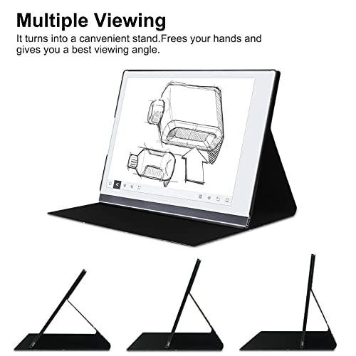 VOVIPO Ultra Slim Book Folio Leather Case With Stand and P-Pocket For Remarkable 2 10.3 2020 Released Digital Paper-Library - Image 2