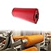Zxpjkyu 1 Roll 3.2cm Hole Diameter Foam Foot Pad Replacement for Abdominal Exercise Equipment, Red