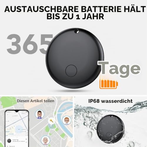 Tracker Tag Android Smart Tag, Schlüsselfinder KeyFinder kompatibel mit Google Mein Gerät Finden APP (Android NUR)… – Ansicht 6