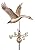 Good Directions Feathered Goose Weathervane, Pure Copper