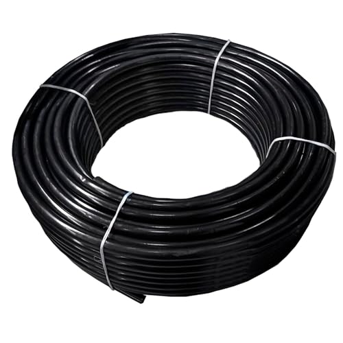 Rollo de manguera negra 1/2 6 rollo manguera negra 1 2 marca Genérico (2)