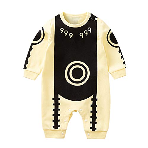 Image of RELABTABY Cute Baby Boy Girl Romper Newborn Anime Onesie Toddler Halloween Cosplay Jumpsuit Outfit Clothes
