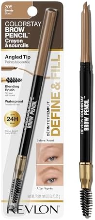 Revlon ColorStay Brow Pencil, 205 Blonde, 0.021 oz