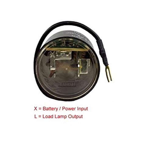 Relé intermitente LED 2 terminales 12V Octane Lighting miniatura 3