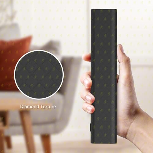 Image of RAYA Silicone Protective Cover Compatible with Xiaomi Mi TV Remote | 2025 Edition Mi FX /F Series /F Pro /X Pro /X Series TV Remote Case [Remote Not Included] (Black)