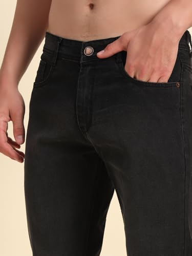 Image of Vogaan Regular Fit Stretchable Jeans for Men | Men's Stylish Denim Cotton Pants