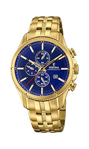 Preisvergleich Produktbild Festina Herren Chronograph Quarz Uhr mit Edelstahl Armband F20418 / 2