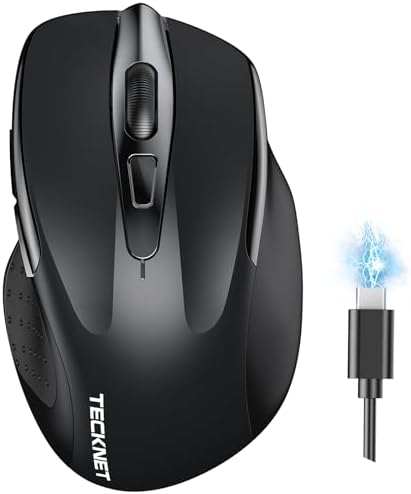 Souris Non renseigné Souris HXSJM602.4GHz sans fil USB + Type-C optique-noir