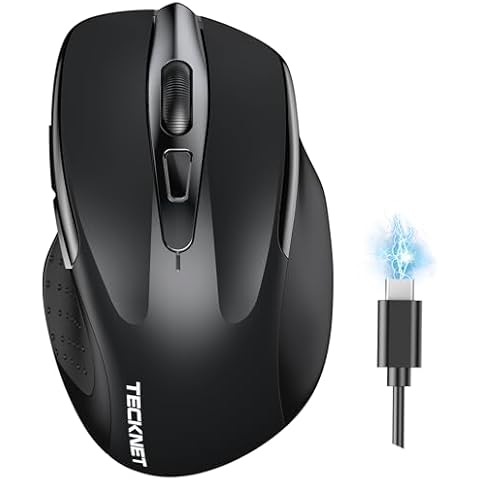 Souris Bluetooth TECKNET Rechargeable Cover
