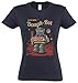 Urban Backwoods Dough-Bot Women Femme T-Shirt Bleu Taille S