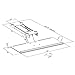 VIVO Adjustable Computer Keyboard and Mouse Platform Tray Deluxe Smooth Rolling Track Under Table Desk Mount, Black, MOUNT-KB04C