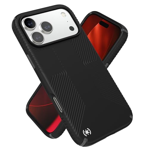 Image of Speck PRESIDIO2 Grip for iPhone 17 Pro Max Case, Slim Protective Case, Black /Slate Grey /White