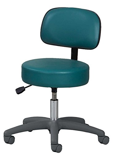 CLINTON VALUE SERIES STOOLS-5 LEG NYLON 2135-S w/backrest Item# 2135-S21