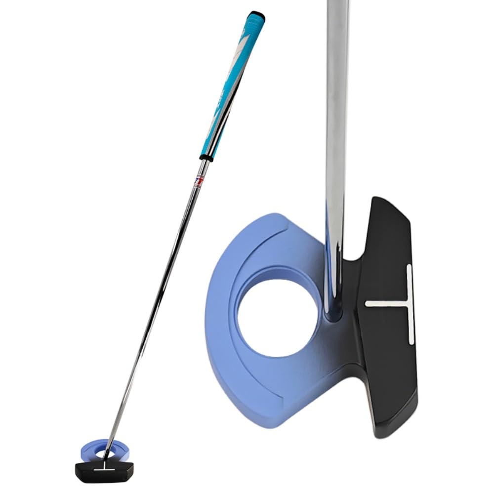 Mallet Putter per destrorsi uomini e donne principianti golfisti con funzione di raccolta della palla e copertura per mazze da golf putter