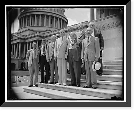 Historic Framed Print, Herb Smick, 17-7/8" x 21-7/8"