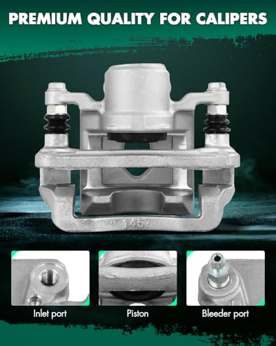 Image of SCITOO - Rear Left Disc Brake Caliper Assembly w /Bracket For Hyundai,For Kia Models - For Santa Fe 2010-2012,For Sorento 2011-2013 19B6271