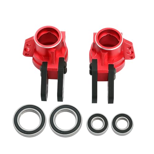 Aluminum Alloy Rear Hub Carrier & Knuckles Stub Axle for Arrma 1/8 Kraton Outcast Notorious 6S BLX,Replace-AR330404/ARAC5042