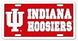(6x12) Indiana Hoosier NCAA Tin License Plate
