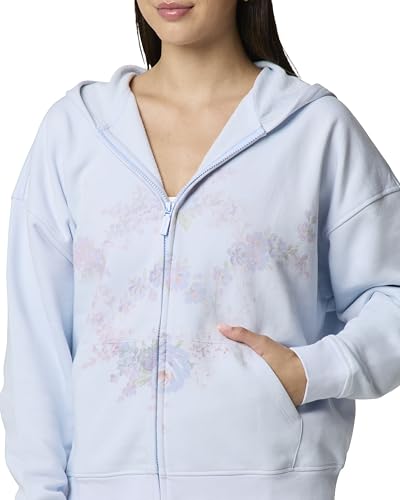 Image of florence by mills Women's Cozy Crush Oversized Graphic Zip Hoodie