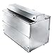 True TMC-58-S-DS-HC Forced Air Dual Sided Milk Cooler Stainless Exterior, Aluminum Interior, Sixteen Crate Capacity