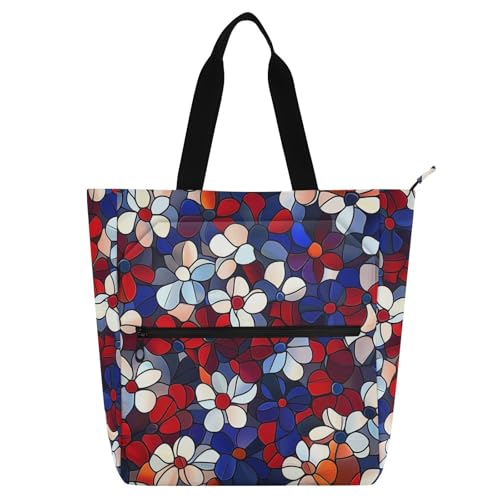 Bolsas de mano florales e impermeables para tus días de playa, compras y universidad