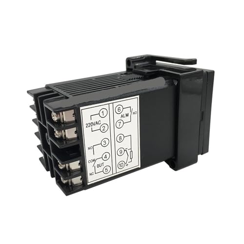 Controlador de temperatura CH102FK05-M con sensor digital y termostato integrado 4