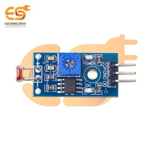 Image of Electronic Spices LM393 Photosensitive light dependent resistor LDR sensor modul (2)
