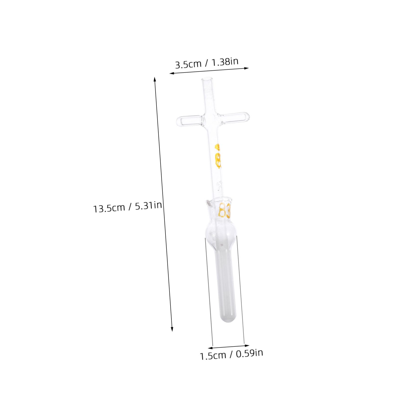 CIYODO Tissue Grinder Labs Glassware Accessory Labs Accessory Experiment Laboratory Accessories Small Grinder Lab Tissue Homogenizer Lab Accessories Grinder Mold Lab Tube Lab Transparent