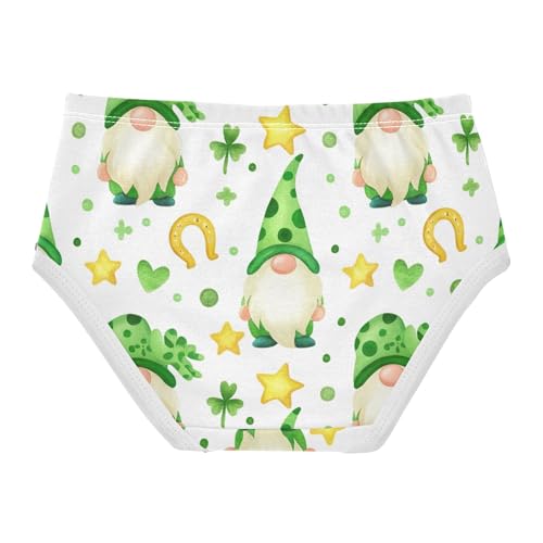 Cotton Toddler Girls Underwear Cute Gnomes Green St Girl Panties Cute Print Kids Briefs Undies 2t2