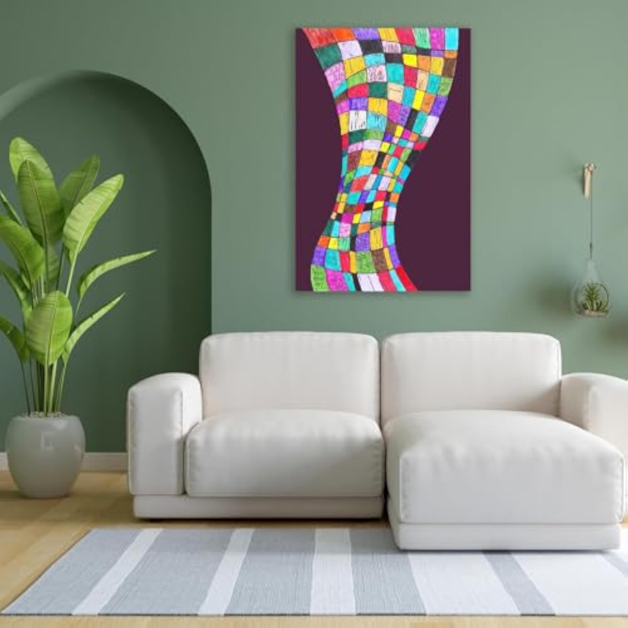 Abstract Doodle D1 Peel & Stick Vinyl Wall Sticker for Home Decoration