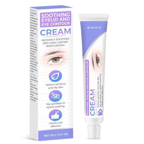 Blepharitis & Stye Eye Treatment Cream | Chalazion Relief Hydrating Under Eye Moisturiser for Puffiness Dryness Swelling