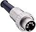 LUMBERG 0132 08-1 CONNECTOR, DIN, PLUG, 8POS (1 piece)