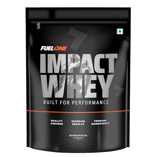 FUELONE Impact Whey Protein, Chocolate, 1kg 997.9 g - Image 2