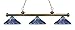 Z-Lite 200-3AB-D16-1 3 Billiard Light, Antique Brass