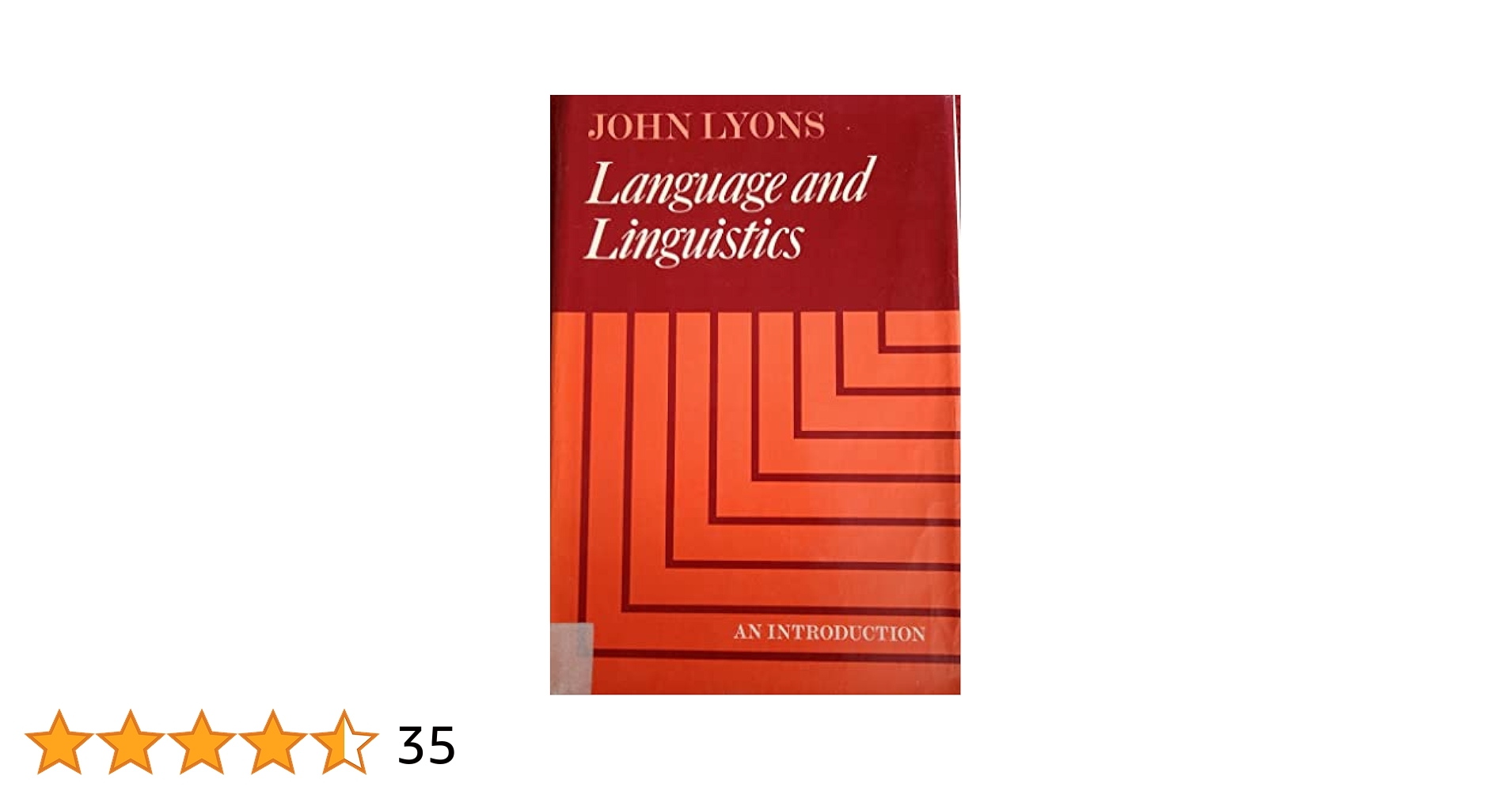 Amazon.com: Language and Linguistics: 9780521230346: Lyons