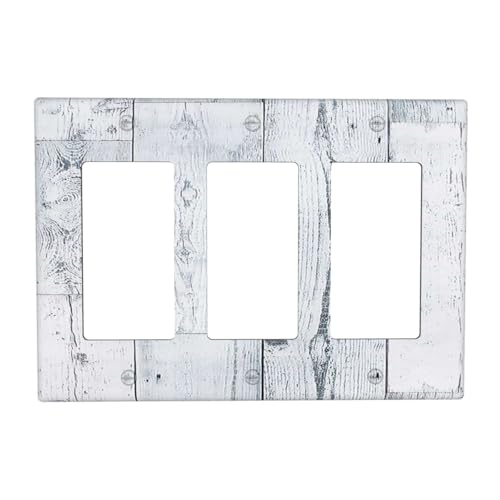 Cache prise triple GFCI pour harmoniser vos interrupteurs avec un mur vintage