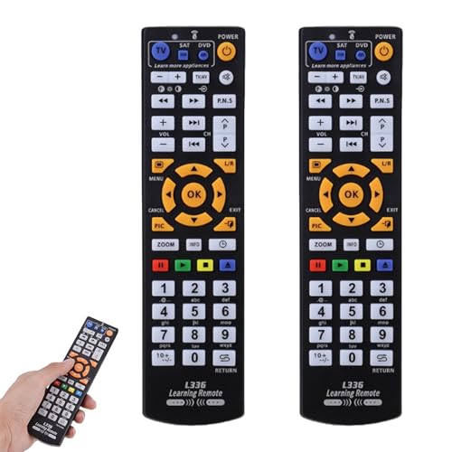 Amazon.co.jp: EsiFare 学習リモコン 2個入り マルチリモコン L336