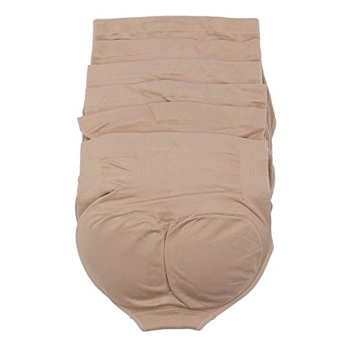 FEMINA 6 Pairs: Butt-Lifting Panties (Nude)