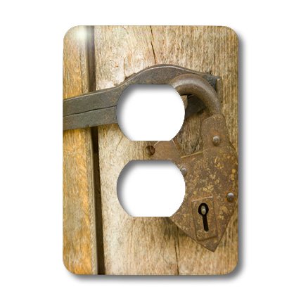 Couvercle de prise antique key Jamestown Virginia 2 prises multicolore 3dRose - 3