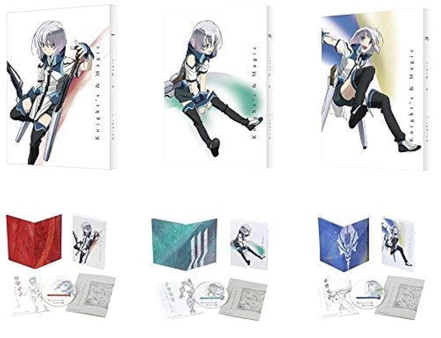 Amazon.co.jp: ナイツ&マジック [Blu-ray] 全3巻セット