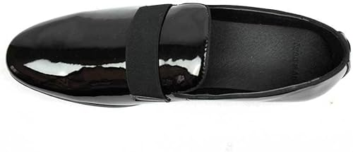 Vista 5 de Azar - Zapatos de vestir para hombre de charol negro