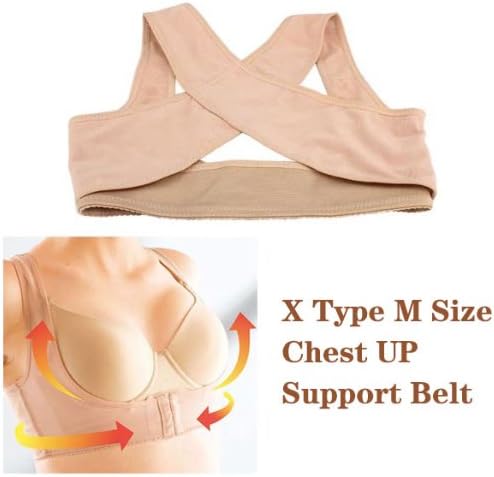Vktech Lady Chest Support Belt Band Posture Corrector Body Shaper