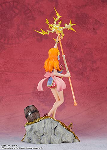 Tamashi Nations - One Piece - Nami - Wt100 Commemorative Eiichiro Oda Illustration Daikaizoku Hyakkei, Bandai Spirits Figuarts Zero #TOP2