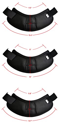 Leberna 2520D Horse Bell Boots No-Turn Horse Bell Boots, Equine Ballistic Hoof Overreach Bell Boots #TOP6