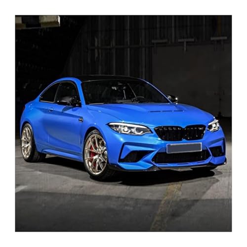 Diffuseur voiture avant BMW F87 M2 aspect carbone géométrie précise
