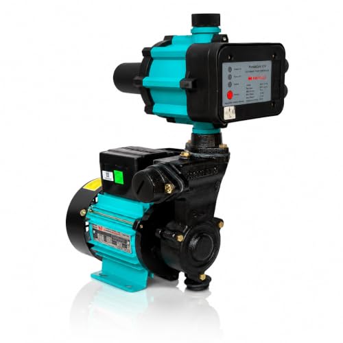 Image of Havells 0.5hp Pressure Booster Pump for Home Upto 2-3 Bathroom and Kitchen I 0.5hp with Automatic Pump Controller IWater Pump 0.5hp I 12 Months Warranty