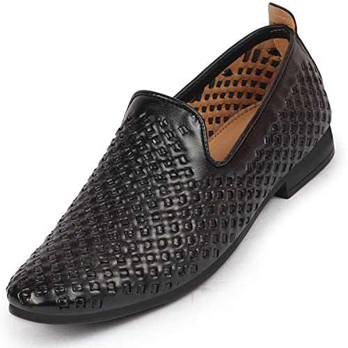 Image of FAUSTO Men's Ethnic Jutis and Mojaris for Occasions|Ethnic|Wedding|Party|Fashion|Outdoor|Lightweight|Shoes with PU Sole